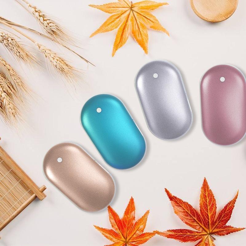 Hollevo™ Oplaadbare handwarmer met powerbank 5200 mAh – 2-in-1