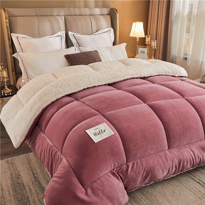 Hollevo™ Omkeerbare deken met drie lagen die de hele nacht warm houdt
