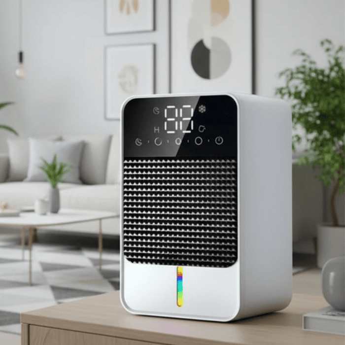 Hollevo™ Luchtontvochtiger 25 W met led-touchpaneel en reservoir van 1500 ml