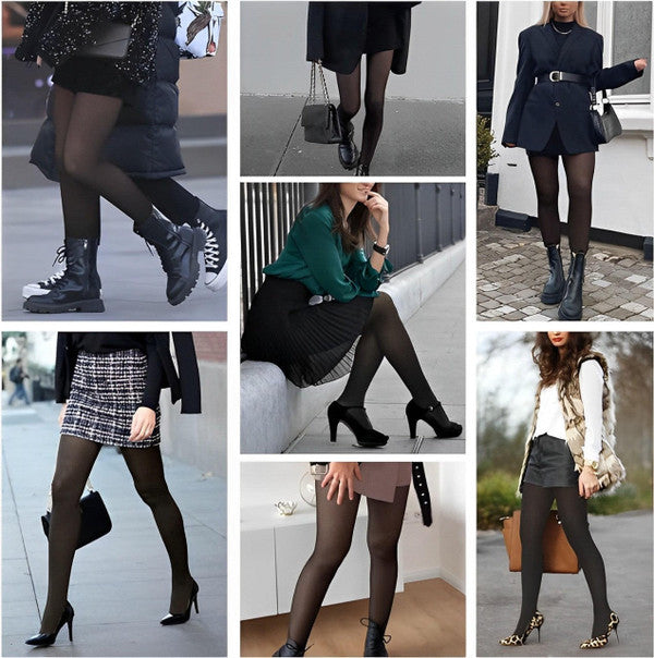 Warm fleece – gevoerd panty