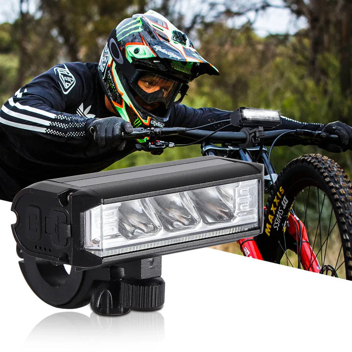 Hollevo™ Oplaadbare LED-fietslamp, waterdicht volgens IPX6