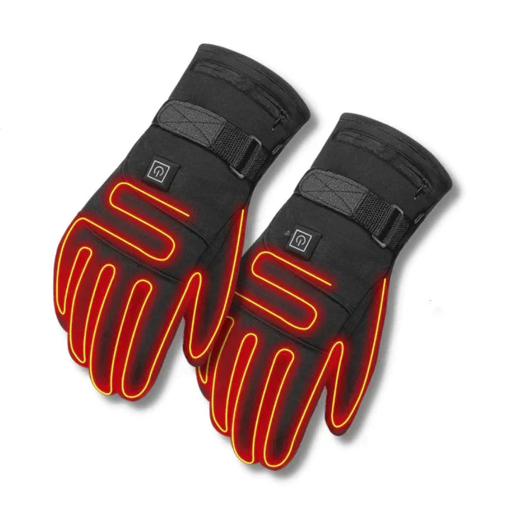Thermogrip verwarmde handschoenen – waterdicht unisex handschoenen met 3 verwarming niveaus en touchscreen functie