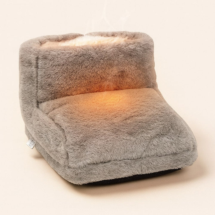 Hollevo™ USB-voetenwarmer van fleece met 3 warmtestanden