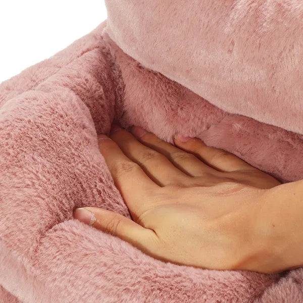 Hollevo™ USB-voetenwarmer van fleece met 3 warmtestanden