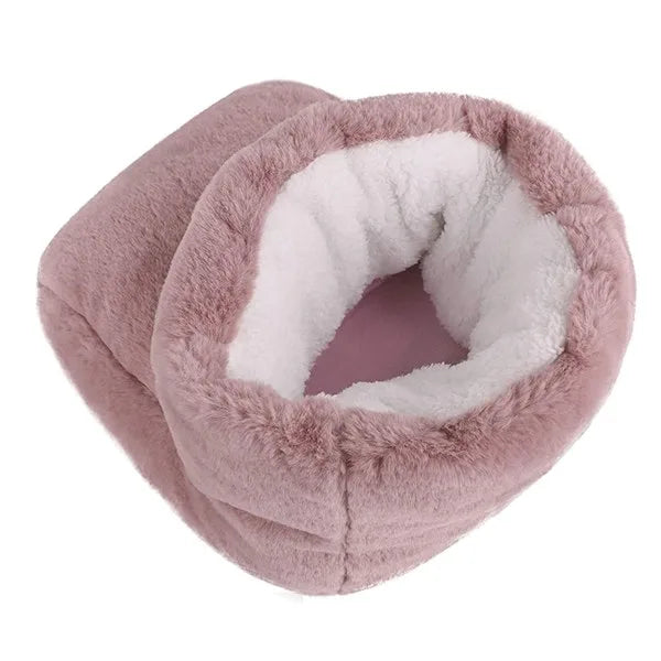 Hollevo™ USB-voetenwarmer van fleece met 3 warmtestanden