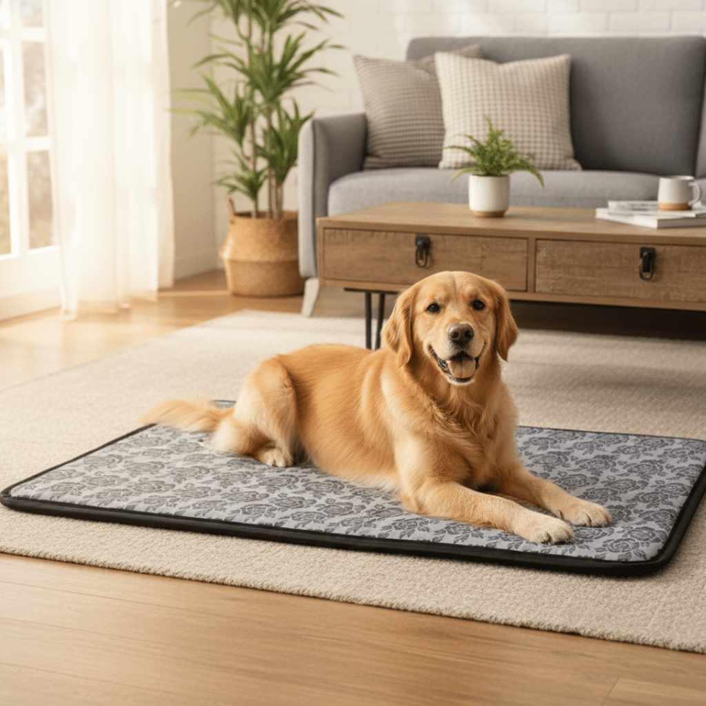 Hollevo™ Verwarmde huisdierenmat met twee warmtestanden en waterdicht