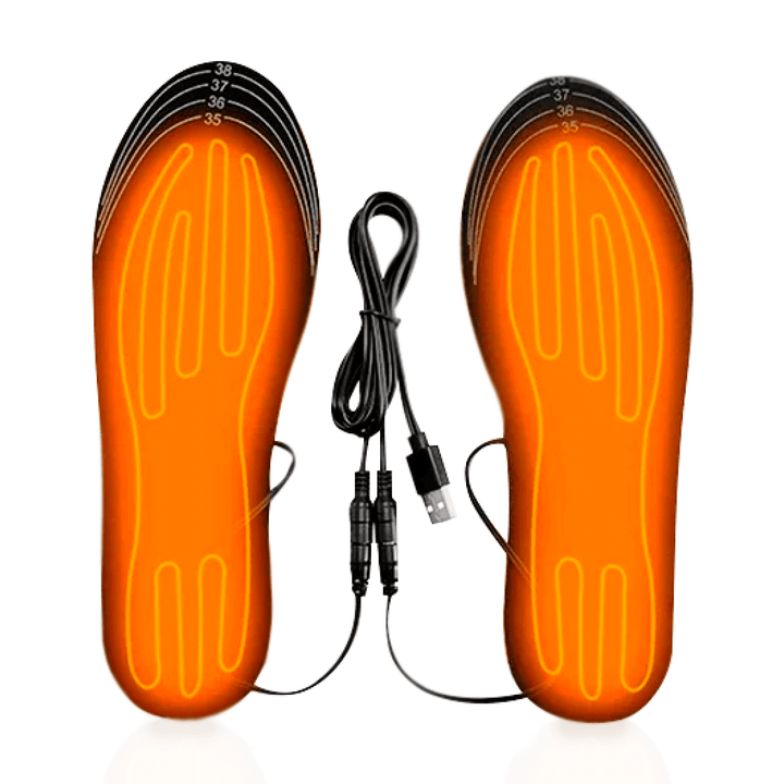 Hollevo™ USB oplaadbare verwarmde inlegzolen met thermostaat