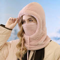 Hollevo™ Fleece bivakmuts met trekkoorden en verlengde hals