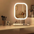 Hollevo™ Make-upspiegel voor op reis met licht in drie standen