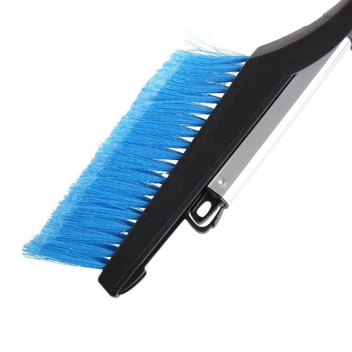 Hollevo™ Uitschuifbare ijskrabber met sneeuwborstel en aluminium steel