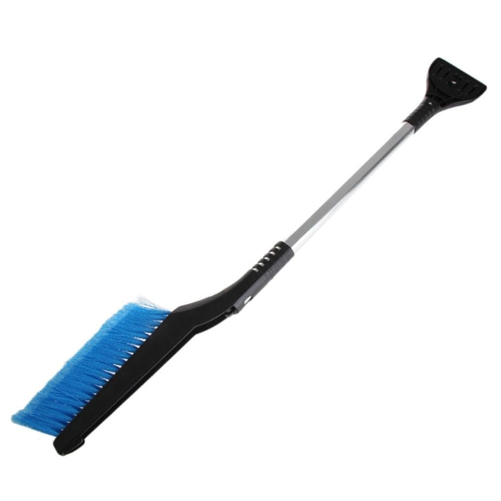 Hollevo™ Uitschuifbare ijskrabber met sneeuwborstel en aluminium steel