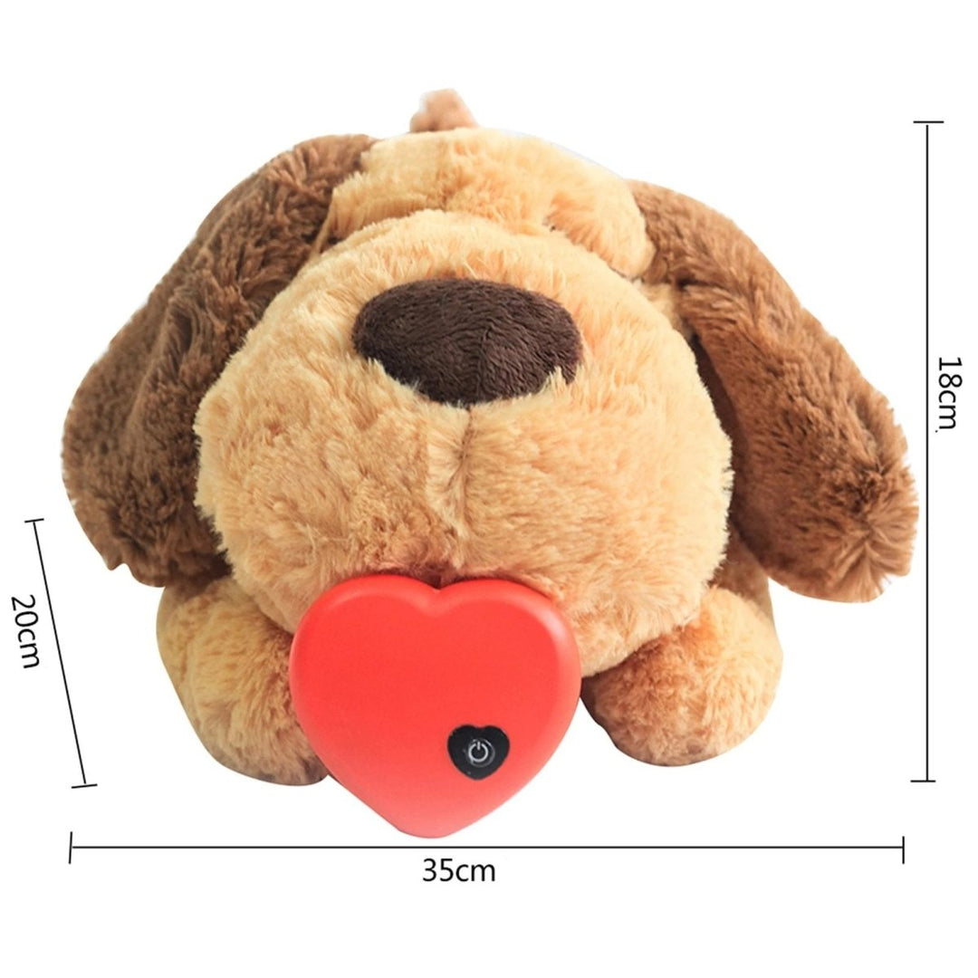Knuffel met hartslag voor rustige eerste nachten van je pup