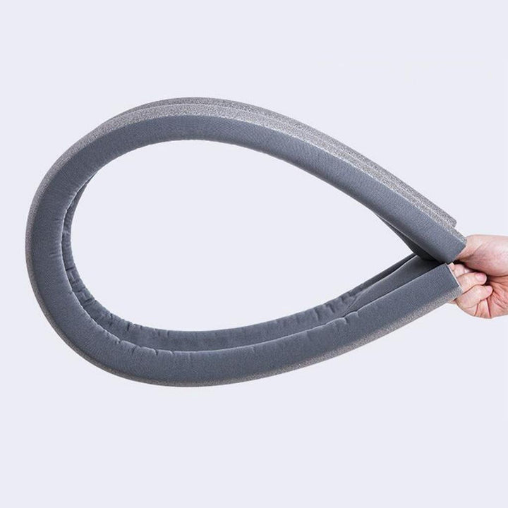 Tochtstopper voor onder de deur, dubbelzijdig en op maat te knippen