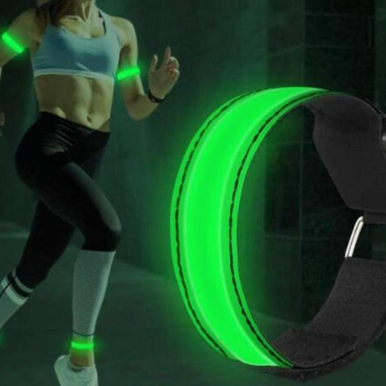 Hollevo™ LED reflectieband voor hardlopen, fietsen en de hond uitlaten