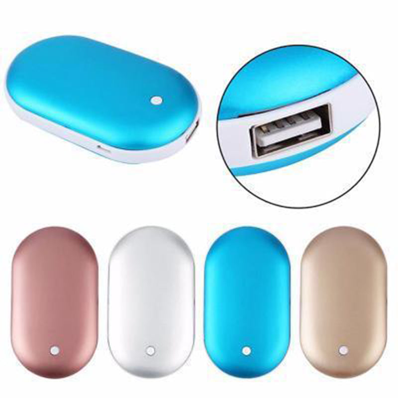 Hollevo™ Oplaadbare handwarmer met powerbank 5200 mAh – 2-in-1