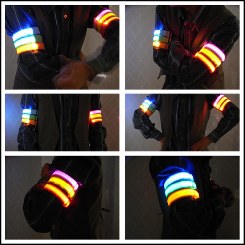 Hollevo™ LED reflectieband voor hardlopen, fietsen en de hond uitlaten