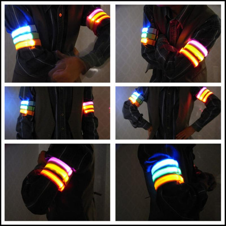 Hollevo™ LED reflectieband voor hardlopen, fietsen en de hond uitlaten