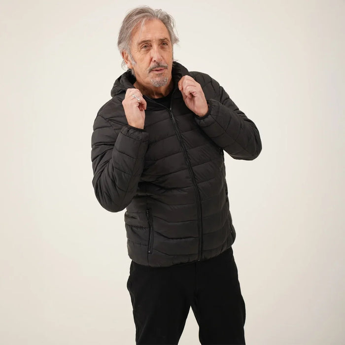 Hollevo™ Verwarmde pufferjas met 3 warmtestanden voor de winter
