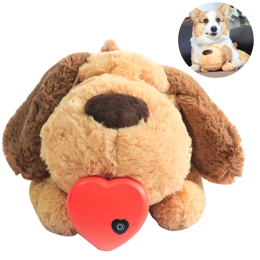 Knuffel met hartslag voor rustige eerste nachten van je pup