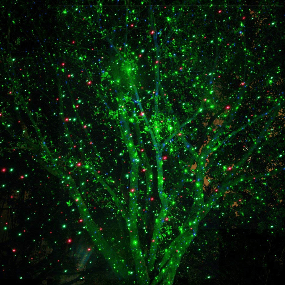 Buiten laser licht projector