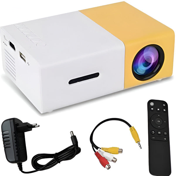 Hollevo™ Draagbare mini HD-beamer voor bioscoop op groot scherm thuis