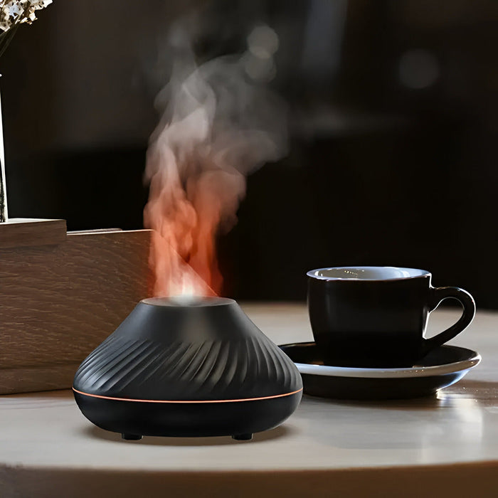 Hollevo™ Ultrasone aromadiffuser en luchtbevochtiger met licht in 7 kleuren