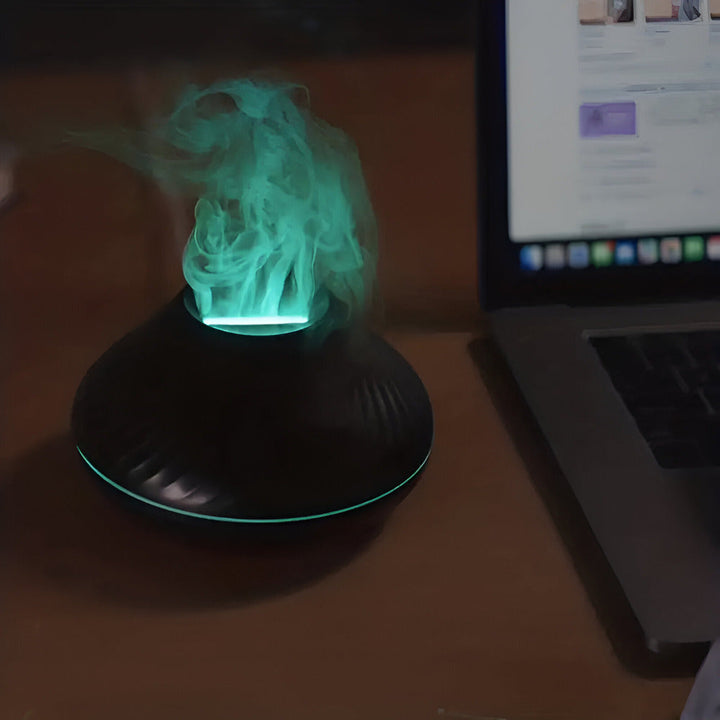 Hollevo™ Ultrasone aromadiffuser en luchtbevochtiger met licht in 7 kleuren