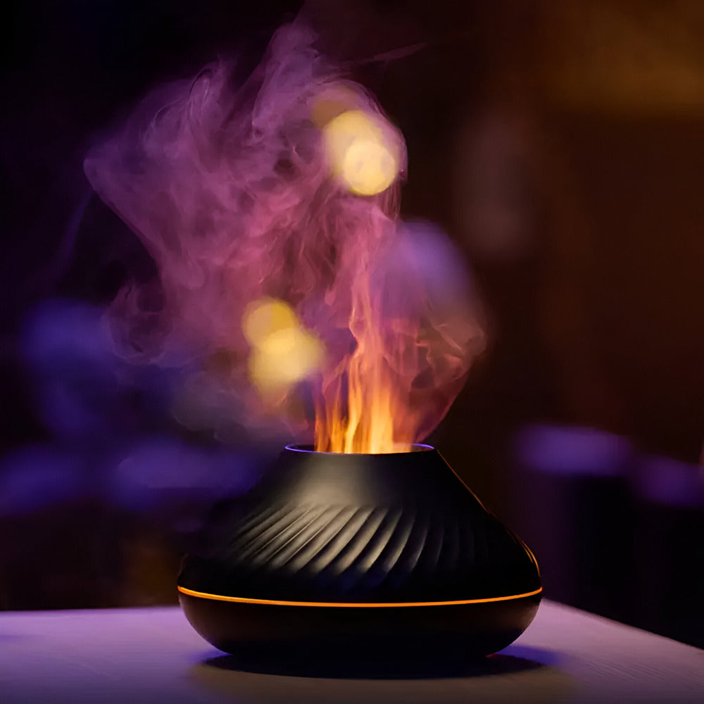 Hollevo™ Ultrasone aromadiffuser en luchtbevochtiger met licht in 7 kleuren