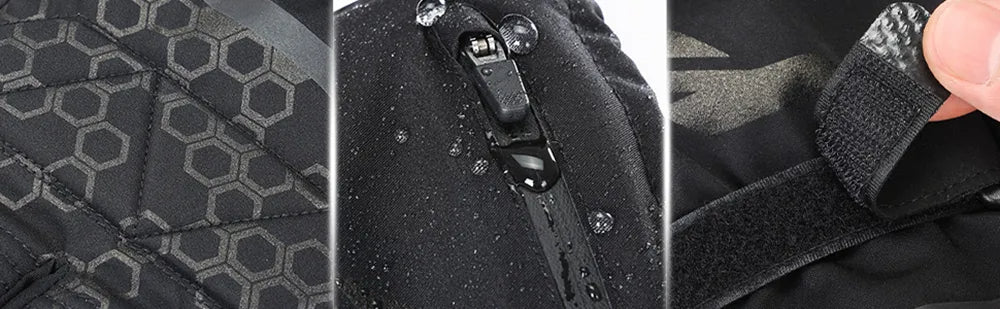 Hollevo™ Waterdichte oplaadbare verwarmde handschoenen, 2500 mAh