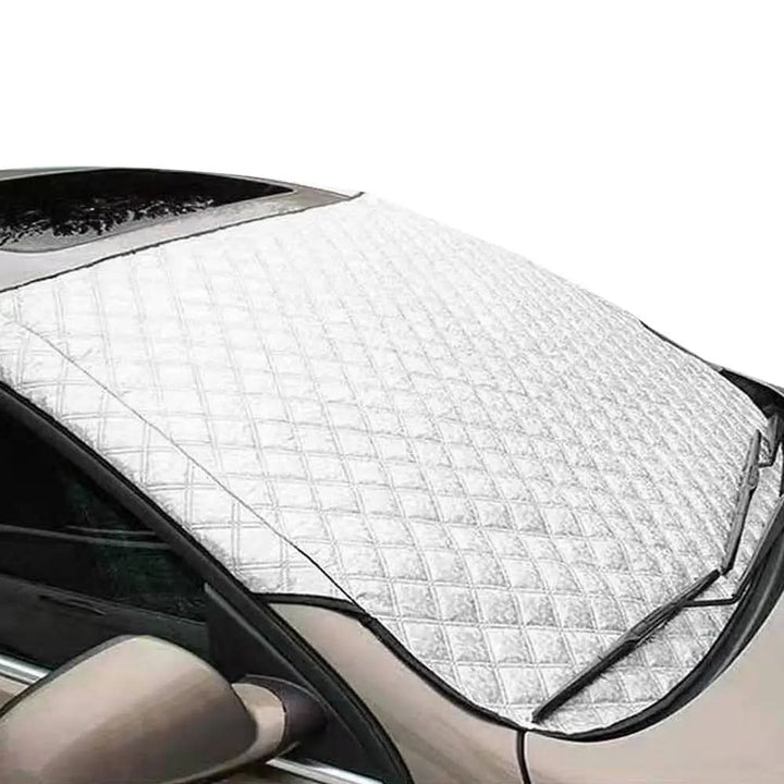 Hollevo™ Magnetische sneeuwhoes voor je voorruit met drie sterke magneten