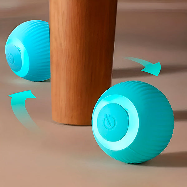 Automatisch rollende bal voor honden en katten, USB-oplaadbaar