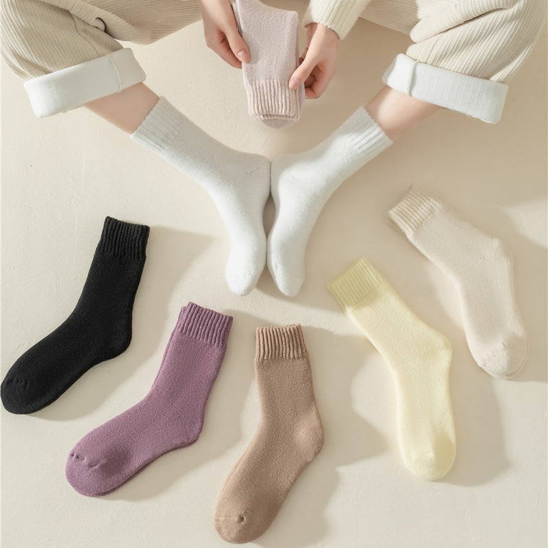 Hollevo™ Thermosokken dames met fleece voering – set van 3 paar
