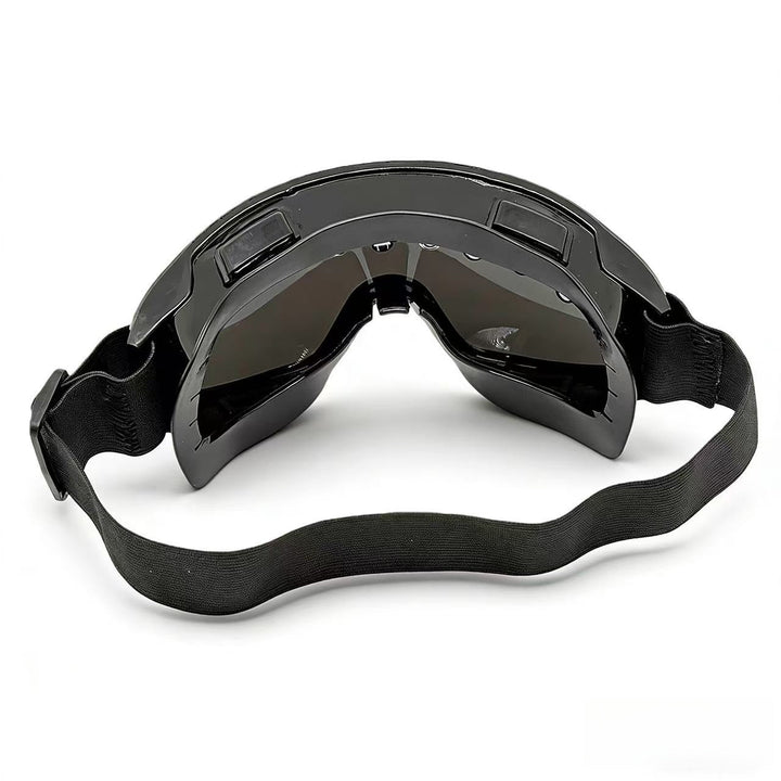 Dames sportief skibril met reflecterend lens bowlift