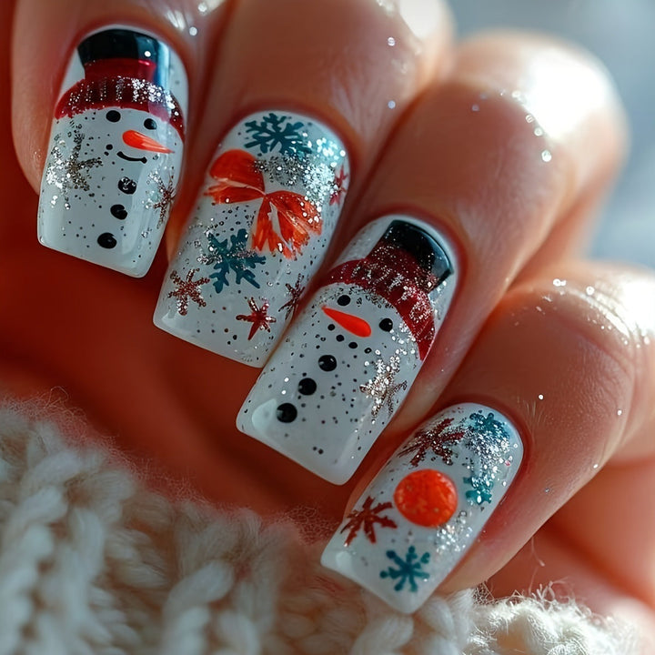 Winter nagel kunst bowlift