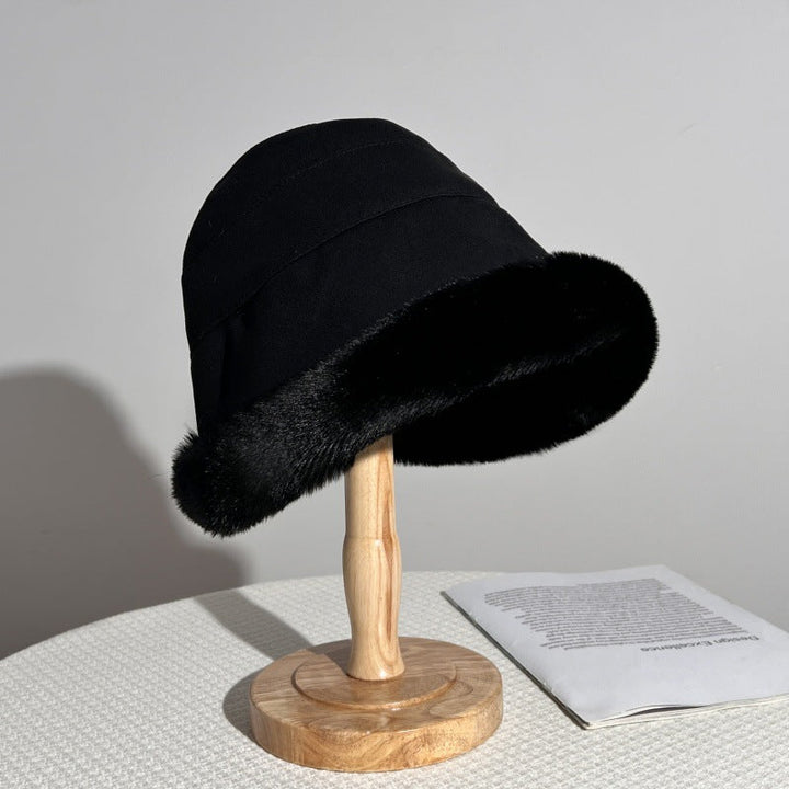 Dames imitatie bont winter muts muts