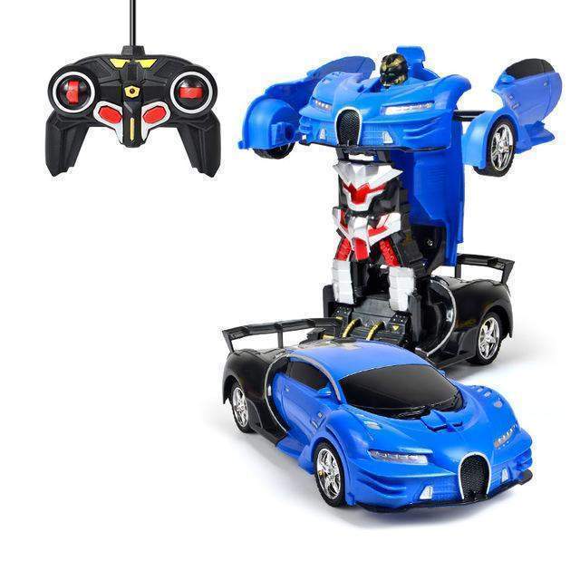Hollevo™ Bestuurbare auto die verandert in een robot met licht en geluid