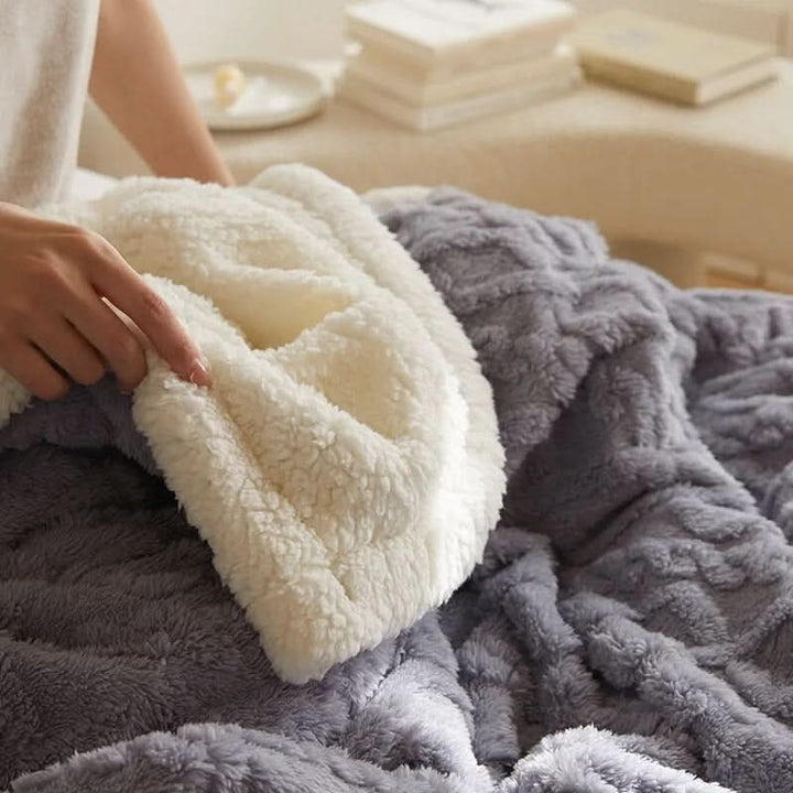 Zacht comfort deken voor bed, bank, en reizen
