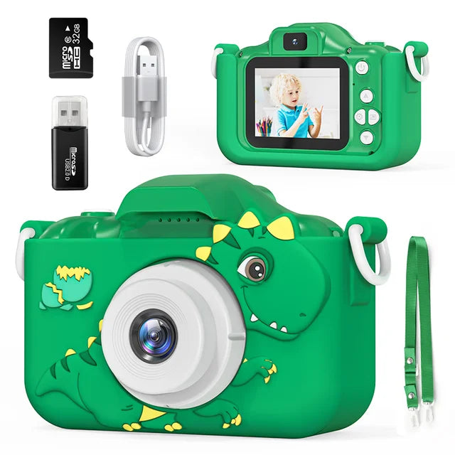 Hollevo™ Digitale kindercamera met 30 MP, 1080p-video en 32GB-kaart
