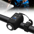 Hollevo™ Oplaadbare fietstoeter 110 dB met koplamp – 2-in-1 en waterdicht