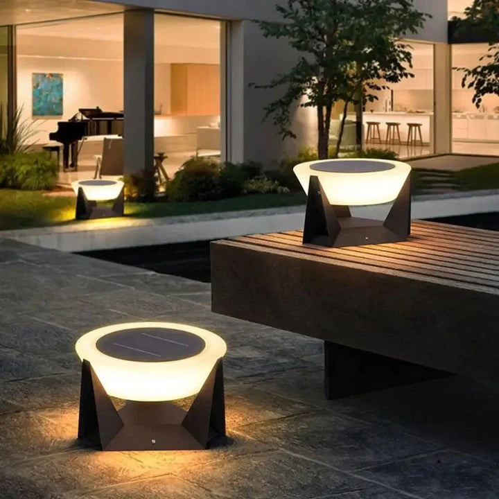 Hollevo™ Waterdichte solar LED-schijnwerper voor pad en tuin
