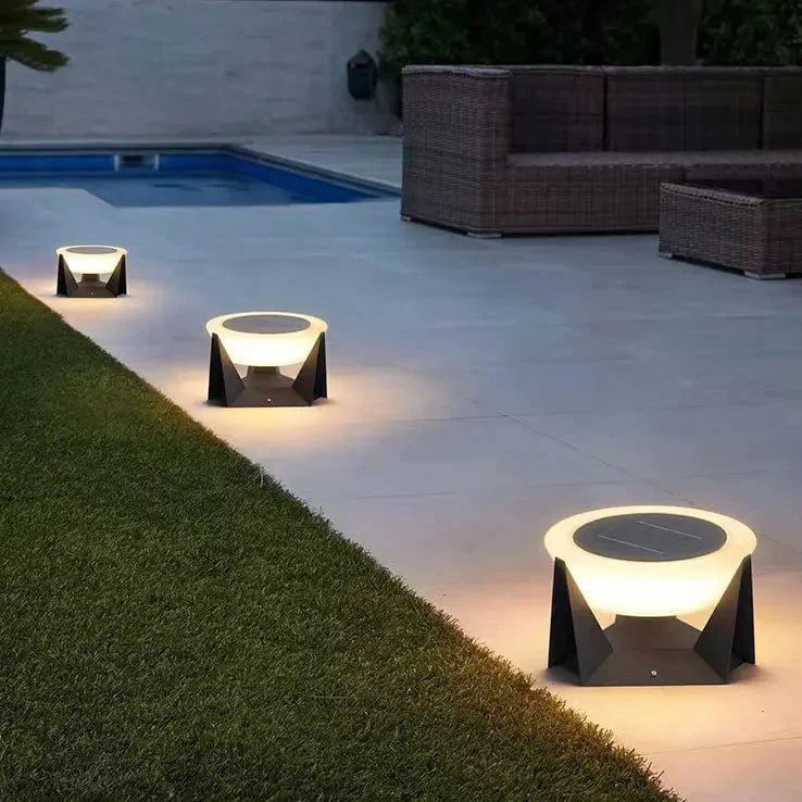 Hollevo™ Waterdichte solar LED-schijnwerper voor pad en tuin