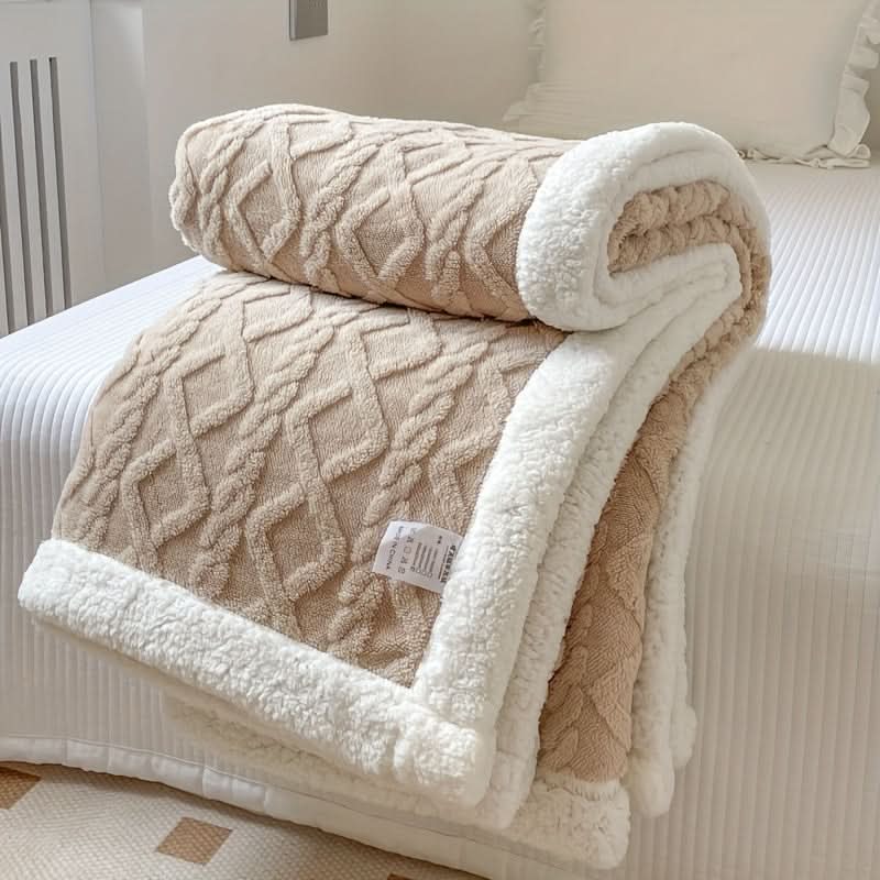 Zacht comfort deken voor bed, bank, en reizen