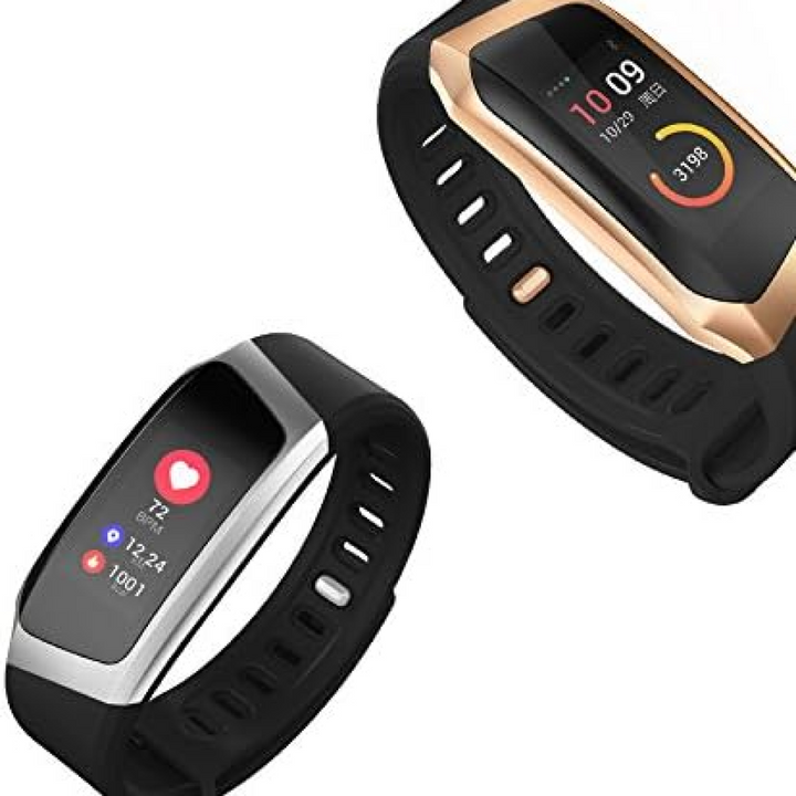 Fitness smartwatch met slaap-, hartslag- en stappenmeter