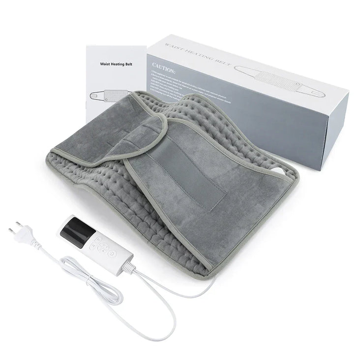 Thermaease elektrisch warmtekussen | multifunctioneel verwarming riem voor rug &amp; taille | 9 temperatuur niveaus &amp; 4 timer opties
