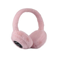 Hollevo™ Pluche Bluetooth-oorwarmers met koptelefoon en zacht nepbont