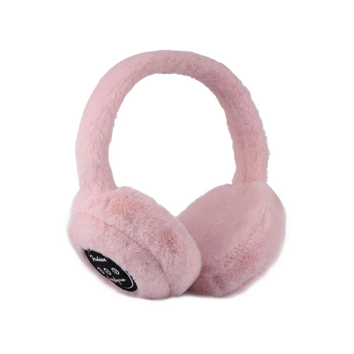Pluche Bluetooth-oorwarmers met koptelefoon en zacht nepbont