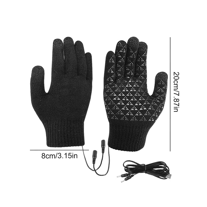 Hollevo™ Verwarmde handschoenen met USB en touchscreenvingers