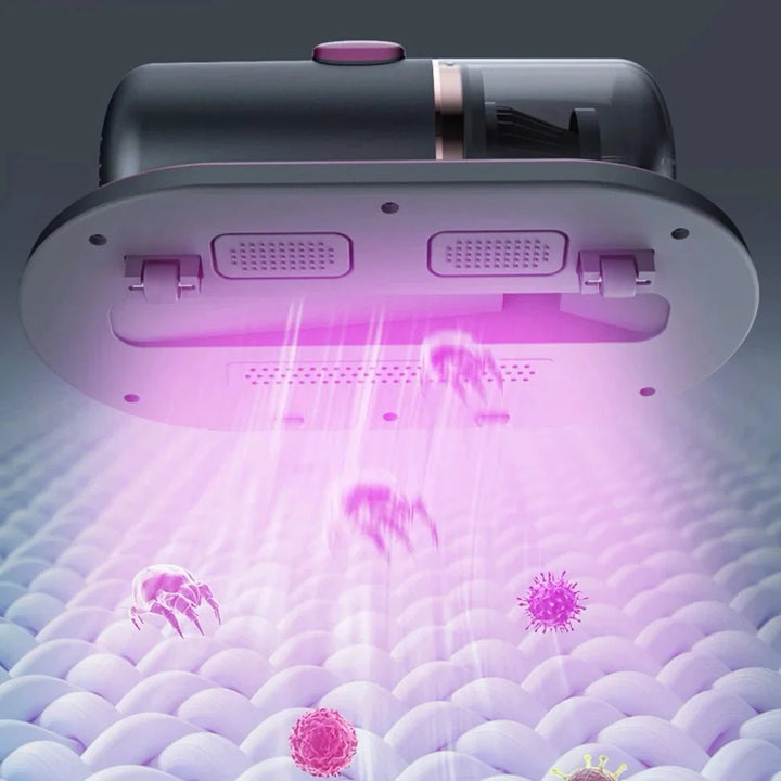 Draadloze handstofzuiger met HEPA-filter en UVC-licht