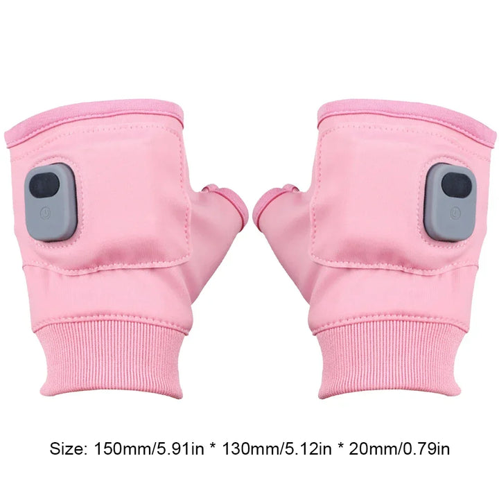 Hollevo™ Oplaadbare verwarmde vingerloze handschoenen