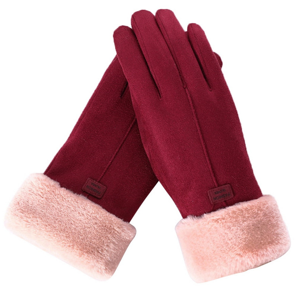 Waterdichte winterhandschoenen met fleece voering en touchscreen